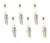 6 Pack NGK BKR6E Spark Plug - 6962