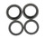 Pivot Works Fork Oil & Dust Seal Kit - 41mm - Honda Kawasaki Suzuki Yamaha
