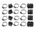 Intake Insulator Set with Clamps - Honda CB750 - 1979-1983