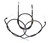  Control Cable Set - Honda CB350F Four - 1972-1974