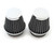 Set of 2 Chrome Pod Filters - 54mm - Honda CB/CM400/450 CX/GL500/650