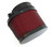 Black & Red Oval Pod Filter - 54mm - Honda CB/CM400/450 CX/GL500/650 CB650/750/900/1000/1100 CBX