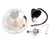 6.5" Halogen Motorcycle Headlight - Clear