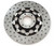 Stainless Steel Drilled Brake Rotor - Honda CB450K 72-74 CB500/550