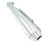 Reverse Cone Shorty Muffler - Chrome