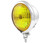 4.5" Bottom Mount Halogen Headlight - Chrome w/ Yellow Lens