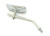 Rectangular Chrome Screw In Mirror - 10mm - Kawasaki