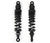 Adjustable Black Performance CNC Shocks - Eye / Eye - 310-320mm