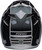 Bell Moto-9S Flex Helmet - Sprint Matte/Gloss Black/Gray - Small (CLOSEOUT)