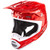 EVS T5 Pinner Helmet - Red / White - Small (CLOSEOUT)