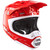 EVS T5 Pinner Helmet - Red / White - Small (CLOSEOUT)