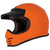 Torc T3 Retro Moto Helmet - Gloss Orange - Large (CLOSEOUT)