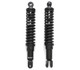 Repro Black Shrouded Shocks For Honda CB450 Black Bomber – 321mm, Eye/Clevis