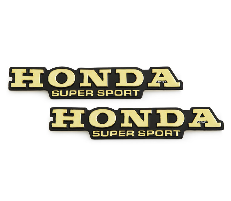 Set of 2 - Gas Tank Emblems - 87122-410-000 - Honda CB750F 1977-1978