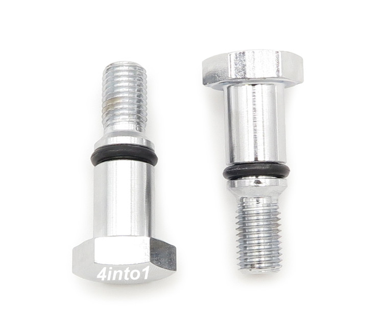 Set of 2 - Front Fork Cap Bolts - 94605-10200 - Honda CB100/125