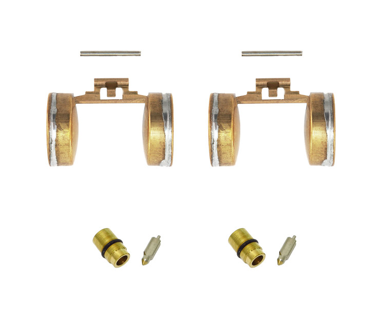 Carburetor Brass Float + Pin Set (Set Of Two) - Fits Honda CB/CL72/77 & CB/CL/SL350