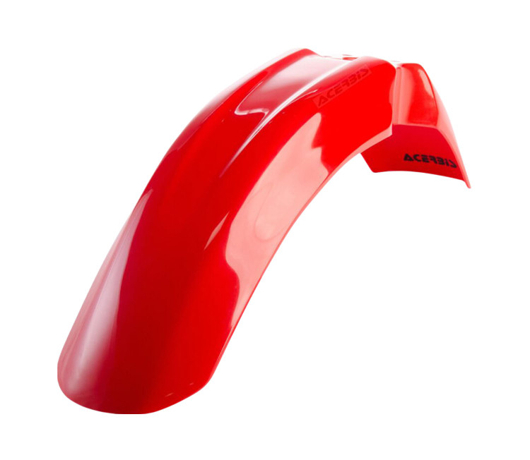 ホンダ XR250 フロントバイザー Acerbis Red Front Fender - Honda XR250 XR400 - 1996-2004