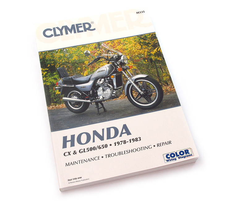 Clymer Manual - Honda CX & GL500/650 - 1978-1983