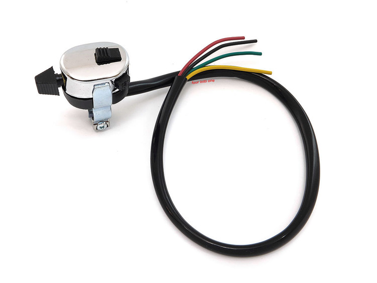 3 Way Handlebar Switch w/ Horn