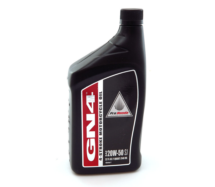 Genuine Honda GN4 4-Stroke Motorcycle Oil - 20W-50 SJ