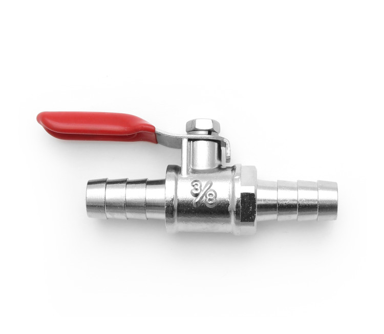 Fuel Gas Reverse Thread Fuel Valve Reverse Threaded Inline - Aluminum Fuel Shutoff With ...