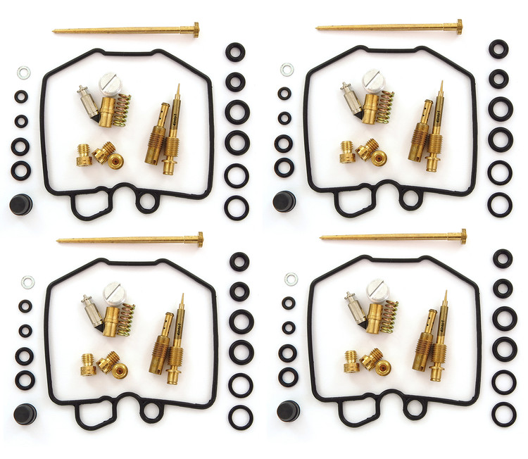 CB750F バイクパーツ Carburetor Rebuild Kit - Set of 4 - Honda CB750F Super Sport