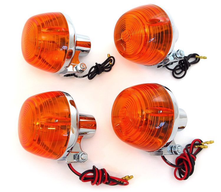 120mm Length Set of 2 Honda 14mm Motorcycle Turn Signal Stems Bolt On