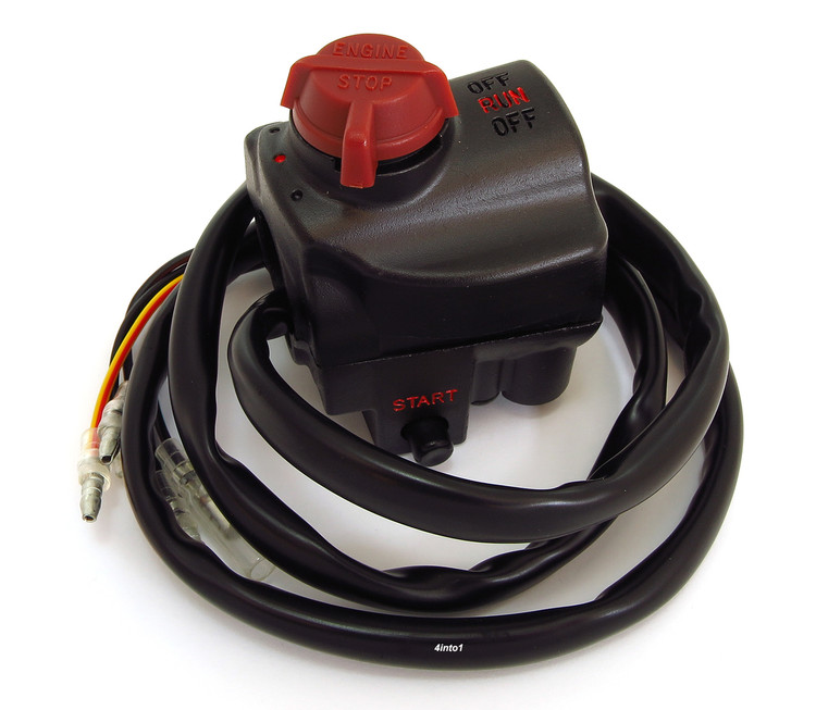 Reproduction Throttle / Switch Assembly 35130377P00 Honda CB360