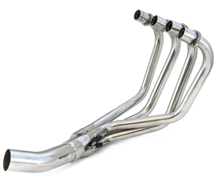 MIZUNO MOTOR : 【Xess】CB750 (RC42) 用Short 全段排氣管手工彎管加工集合管[6-H-M_00008b]