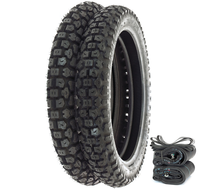 Shinko SR244 Dual Sport Tire Set - Honda XR/XL200R/250R XL350R/500R