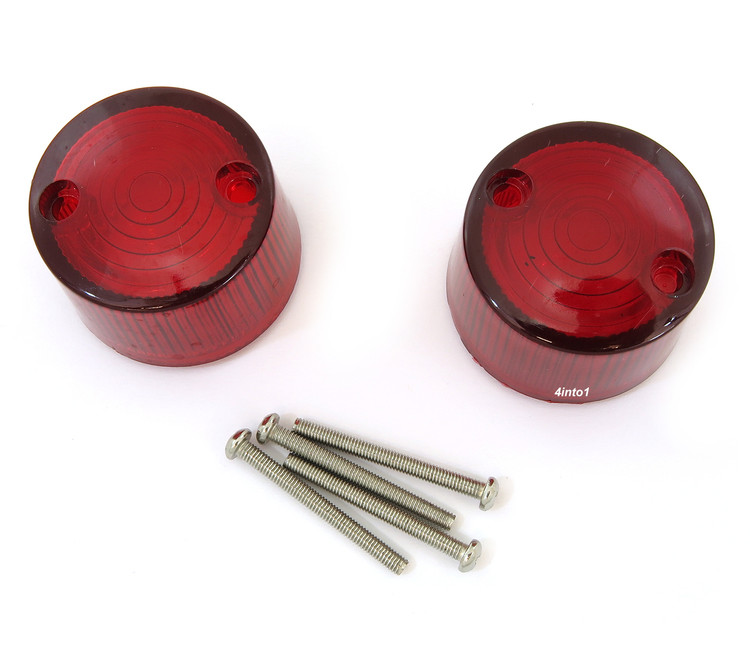 Replacement Turn Signal Lens Set Red