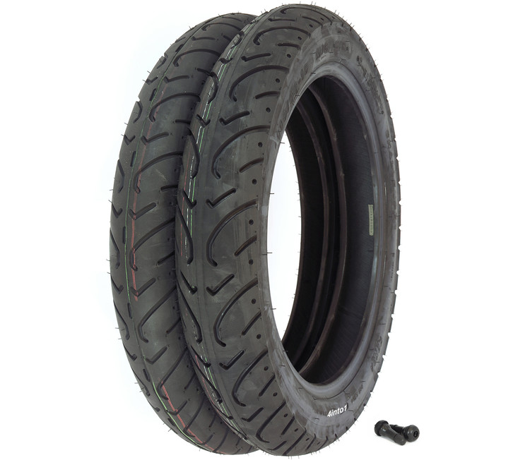 Kenda K657 Challenger Tire Set - Honda FT500 CB750F 81-82 CB900F