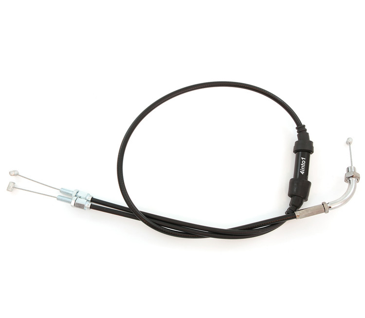 Short Throttle Cable Set - for Honda CB350F/400F/500/550/ FT500 17920-MC8-405