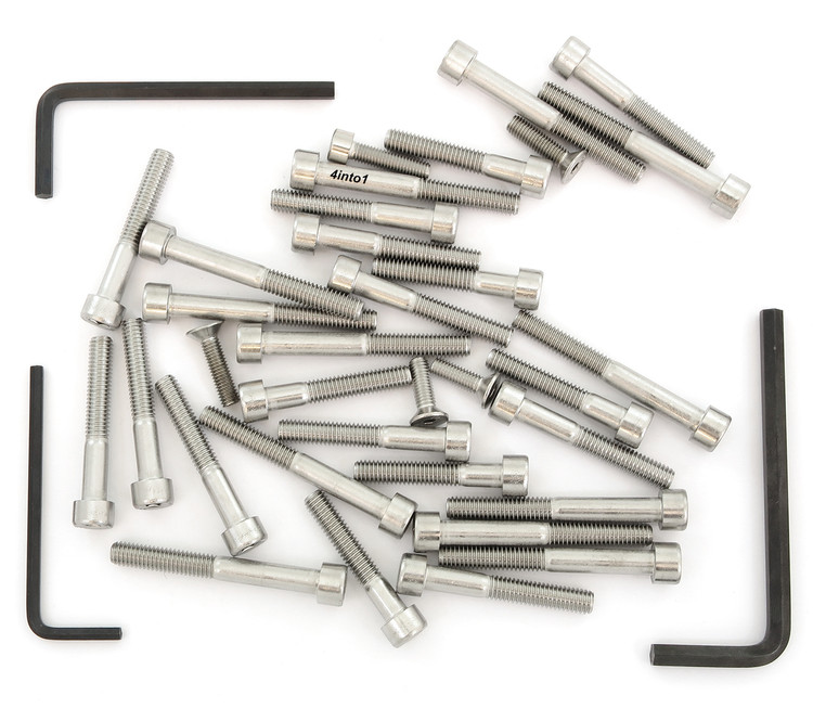 Stainless Steel Allen Bolt Set - Honda CR250R 1984-1985 - 29 Bolts - SS-1276