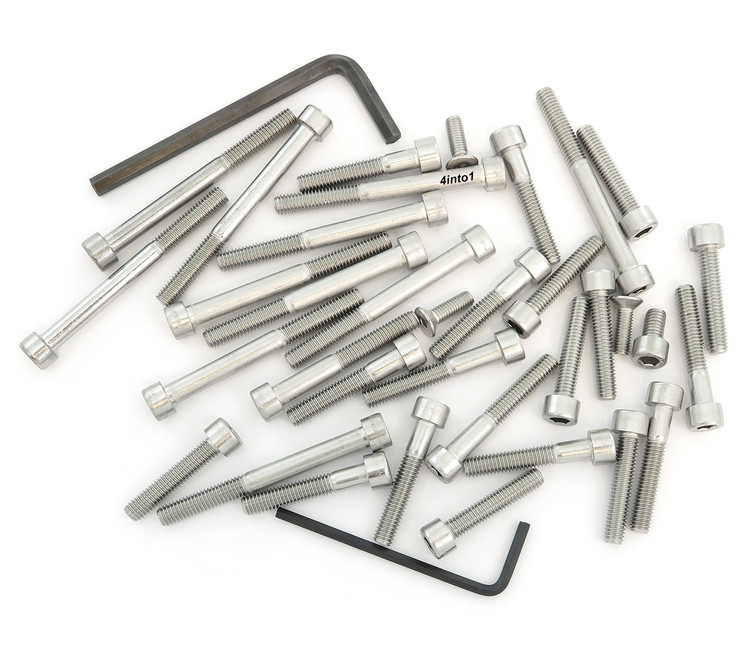 Stainless Steel Allen Bolt Set – Fits Honda CR250R CR250 Elsinore 1981-1983 – Complete Kit