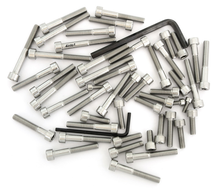Stainless Steel Allen Bolt Set – Honda C70 Passport (1982-1983) – 23-Piece Kit