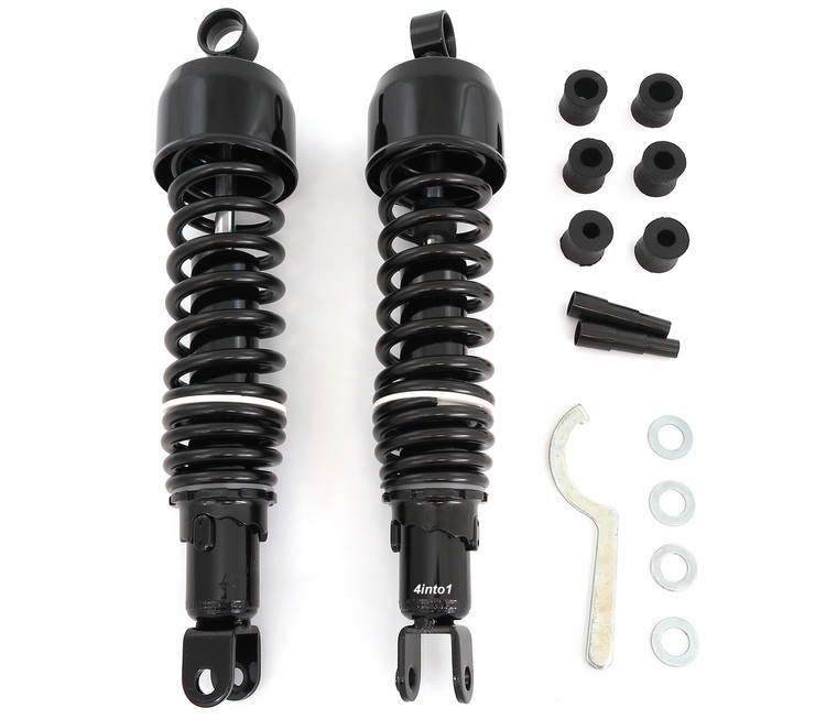 Performance Shocks - Black - Eye / Clevis - 335mm (13 1/8