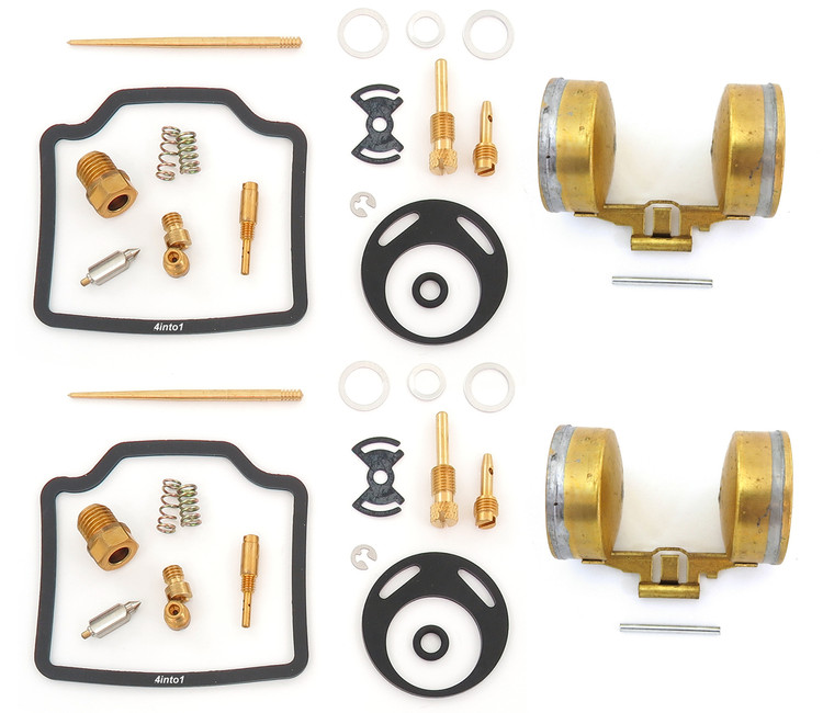 Deluxe Carburetor Rebuild Kit With Floats Honda SL350K1/K2 19701973