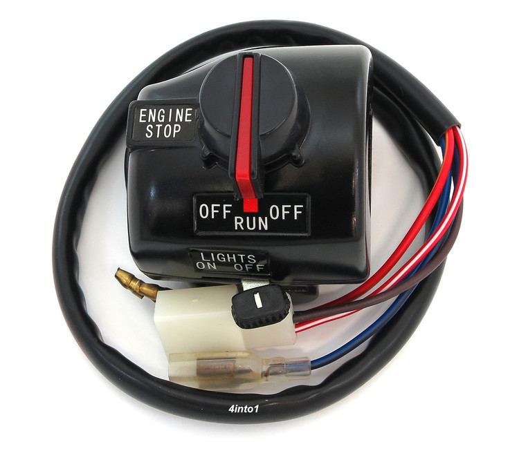 HYspeed Engine On/Off Switch With Throttle Assembly For Yamaha DT Models (74-83)