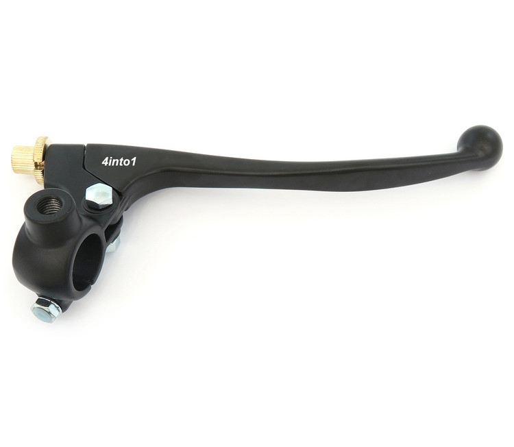 Drum Brake Lever Assembly w/ Mirror Mounts Black