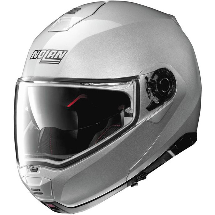 new nolan modular helmet 105 N100-6 CLASSICO Bianco  Helmets com intercom predisposition Shark and Nolan Helmets Now