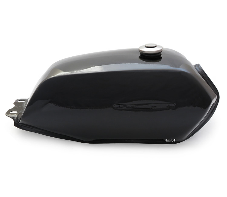 The Manta Cafe Racer Gas Tank - Black