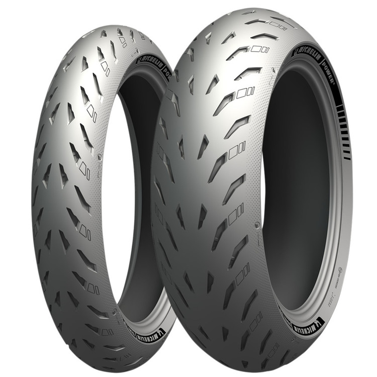 Michelin Power 5 Tire Set - CBR600F4 CBR600RR VFR800 VTR1000F