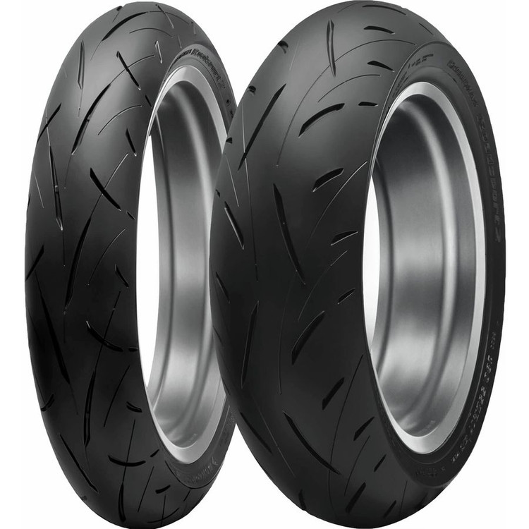 最新の激安DUNLOP SPORTMAX Roadsport CBR600F CB400SF TRX850 FZ6-S フェーザー YZF600Rサンダーキャット YZF-R6 120/60ZR17 55W TL フロント タイヤ オンロード