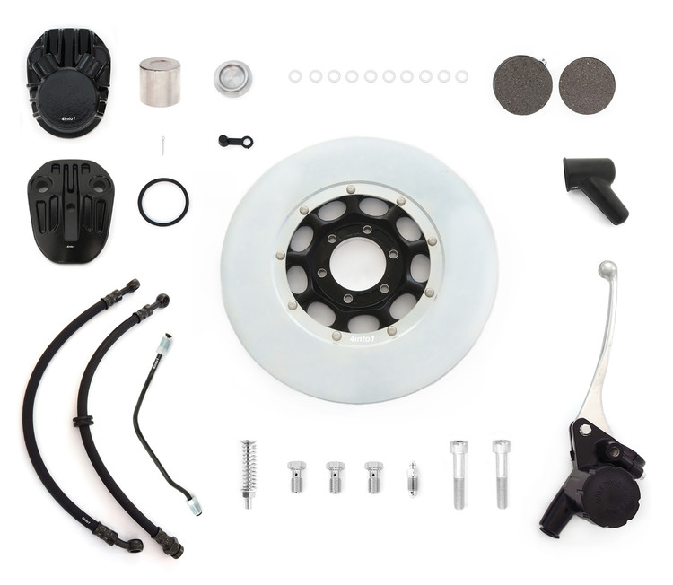 新品 ホンダ CB450K CB750K 用フロントブレーキキャリパー セット Ultimate-Front-Brake-Kit-Honda