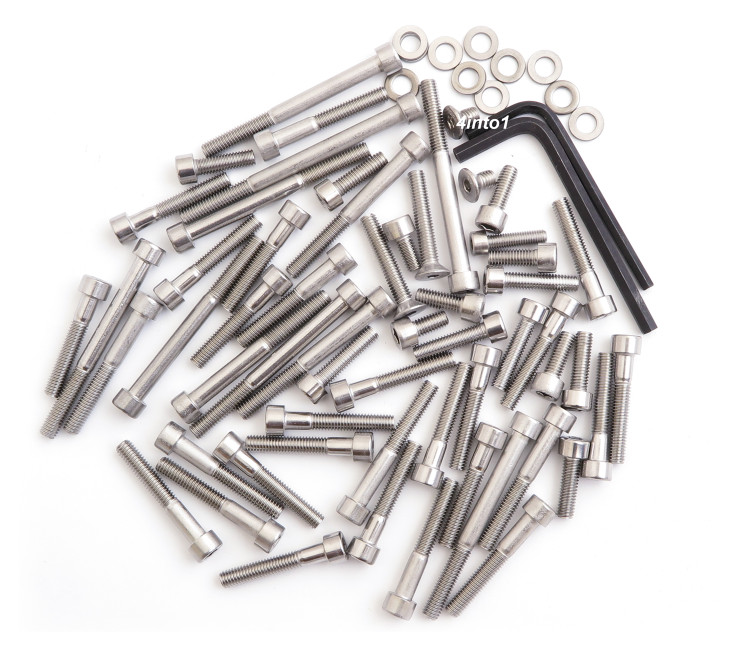 thumbnail interactive-video image 1 of Stainless Steel Allen Bolt Set – Honda CA160 CB160 CL160 1965-1969 (34 Bolts) 1 of 5