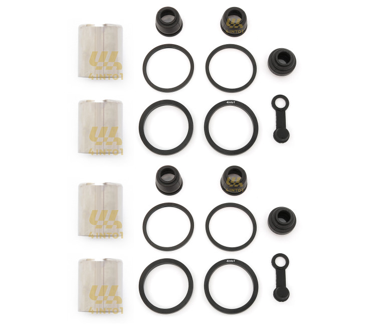 Set of 2 - Front Brake Caliper Rebuild Kit - Honda GL500 VF700
