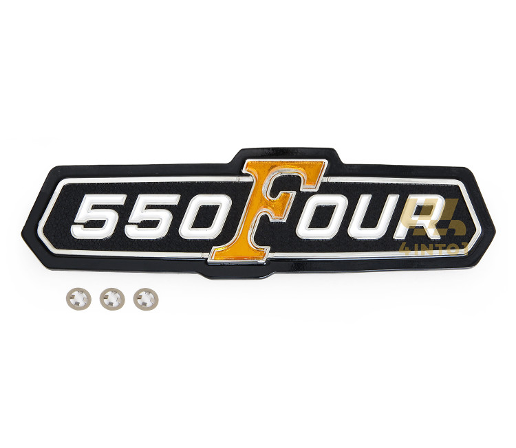 Side Cover Emblem - 87124-374-000 - Honda CB550K 1974-1976