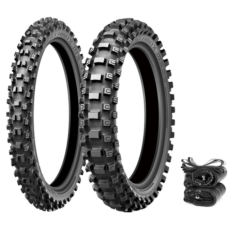Dunlop Geomax MX33 Tire Set - CR125R CRF250R