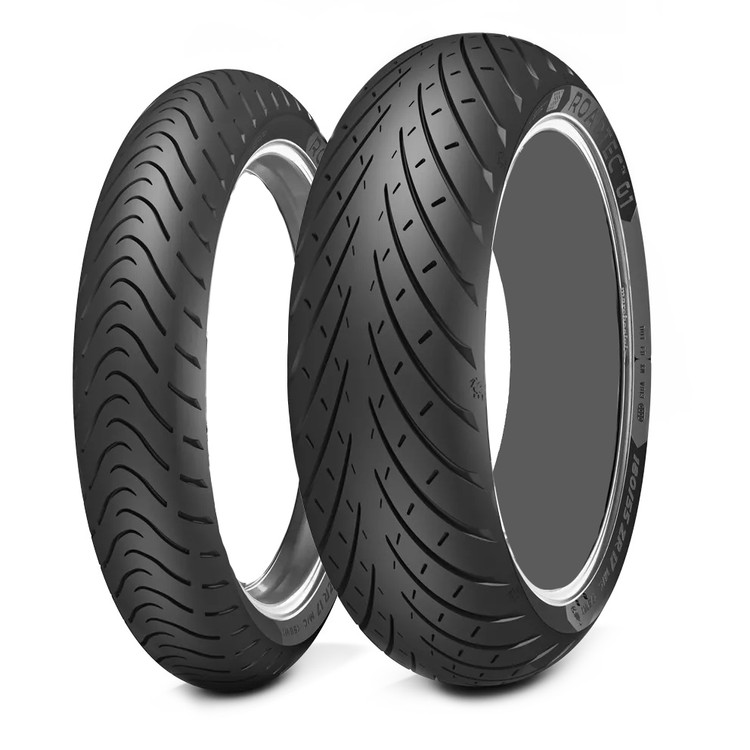 Metzeler Roadtec 01 SE Tire Set - CBR600F4 CBR600RR VFR800 VTR1000F